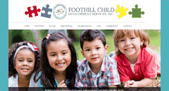 Desktop Screenshot of foothillchild.com